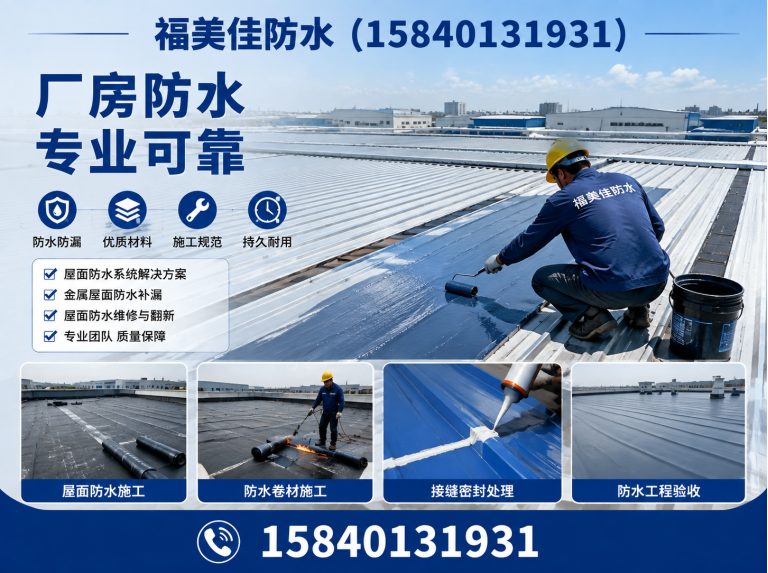 法库县楼顶防水展示图
